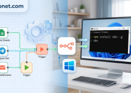 n8n در ویندوز