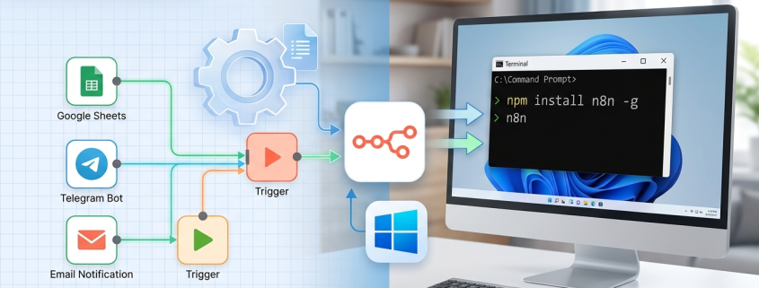 ‫n8n در ویندوز